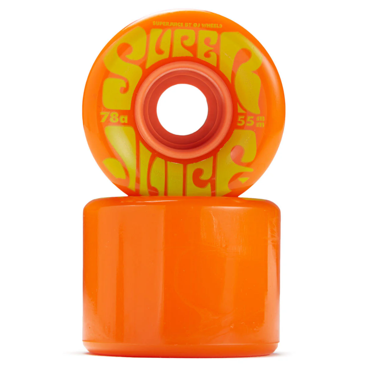 OJ WHEELS MINI SUPER JUICE ORANGE 78a 55mm - Image 2