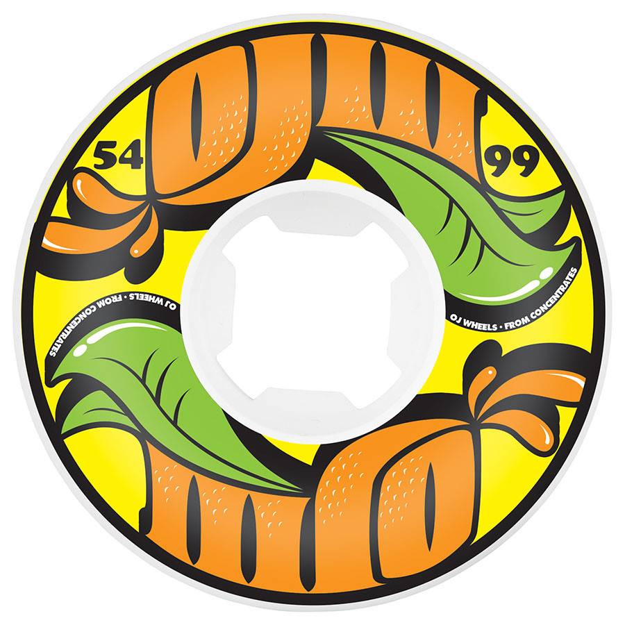 OJ III WHEELS FROM CONCENTRATE 99A WHITE HARDLINE