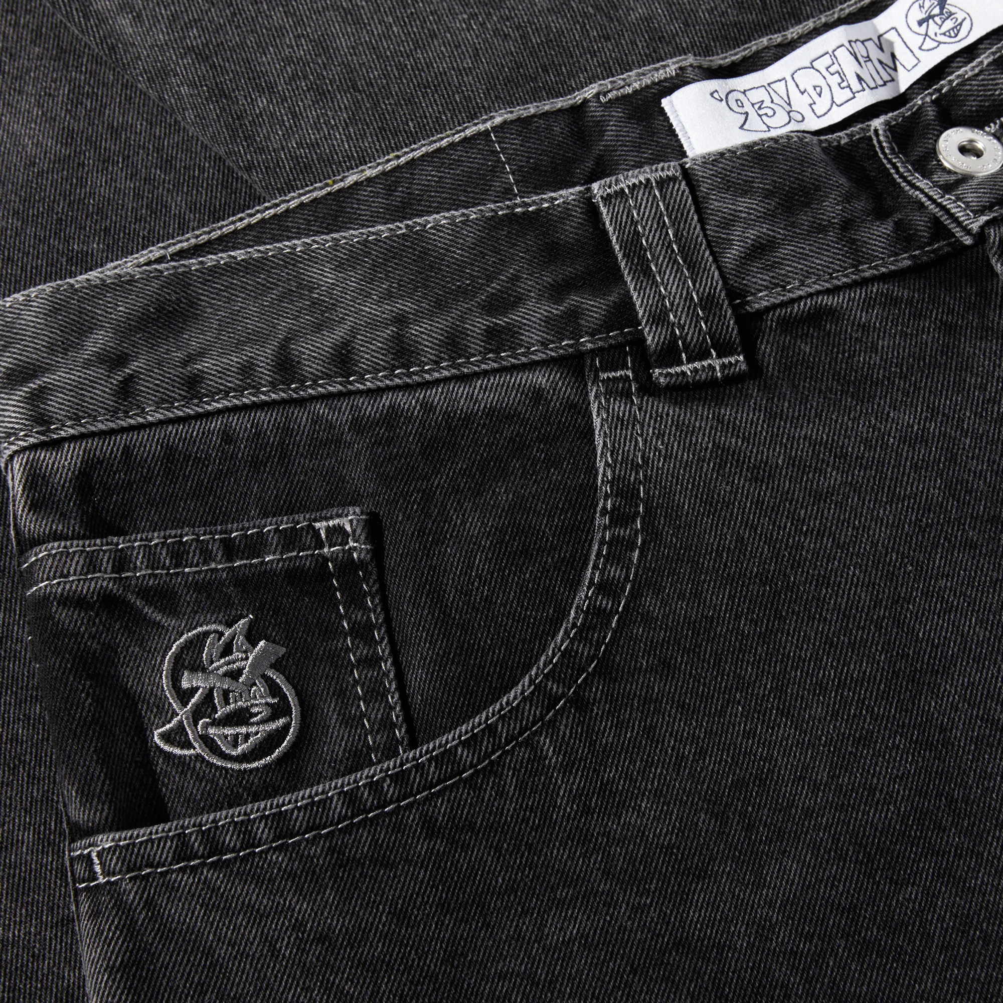 POLAR '93! DENIM SILVER BLACK - Image 2