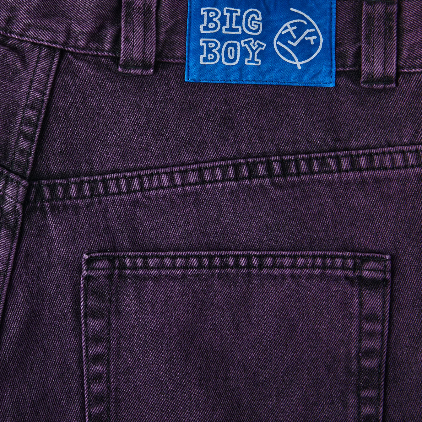 POLAR BIG BOY JEANS PURPLE BLACK - Image 4