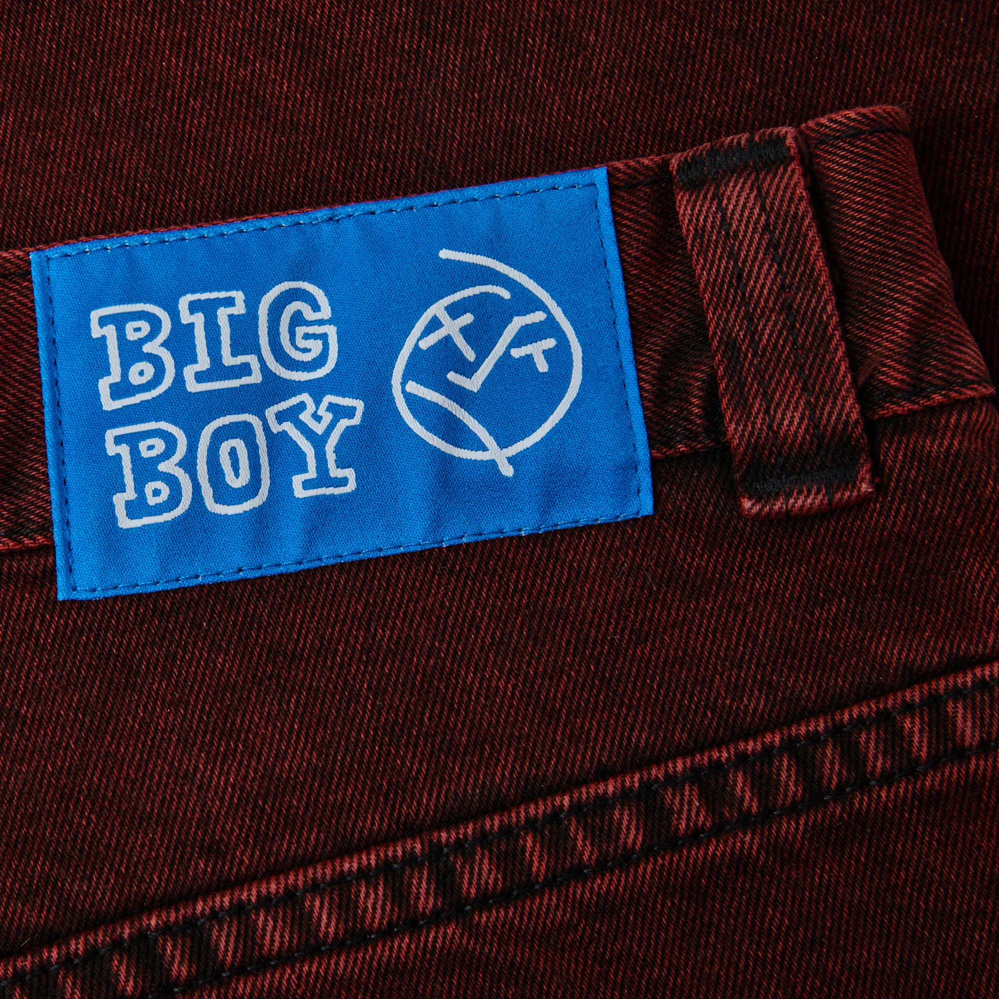 POLAR BIG BOY JEANS RED BLACK - Image 2