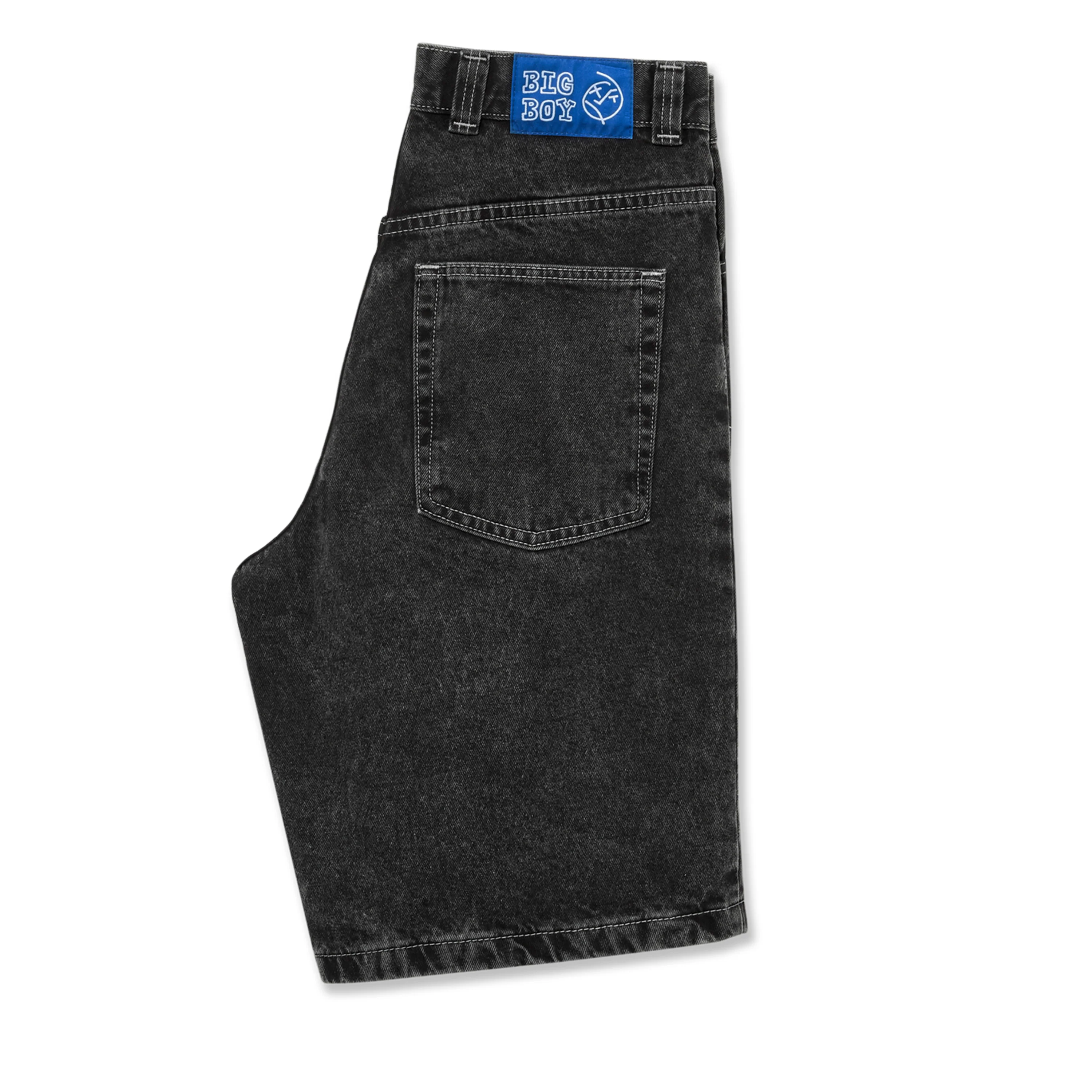 POLAR BIG BOY SHORTS DEMIN SILVER BLACK - Image 3