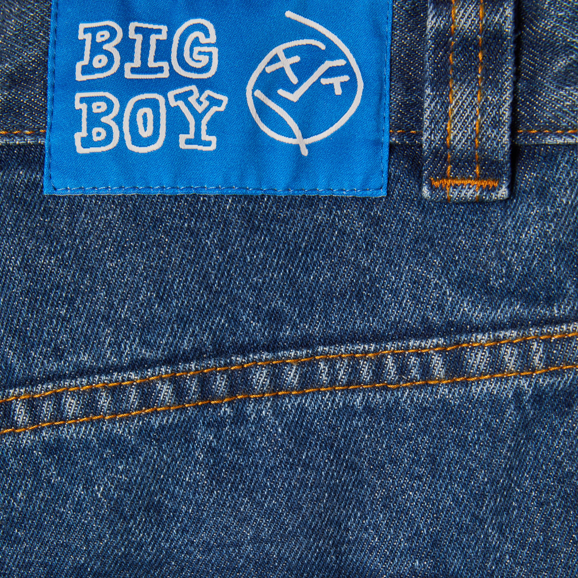 POLAR BIG BOY WORK PANTS DARK BLUE - Image 2