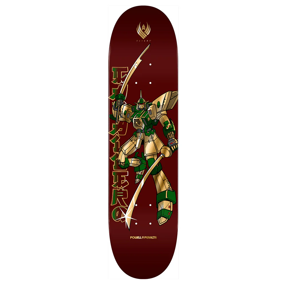 POWELL PERALTA CABALLERO GUNDAM FLIGHT DECK BURGUNDY
