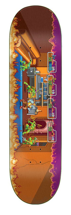 SANTA CRUZ X TMNT ARCADE 8.5 EVERSLICK