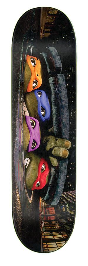SANTA CRUZ X TMNT POSTER 8.25 EVERSLICK