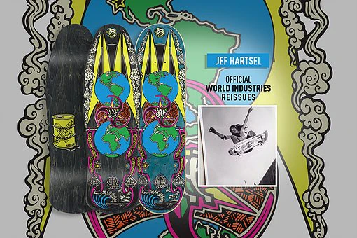 PRIME JEF HARTSEL WORLD INDUSTRIES GLOBES REISSUE - Image 4