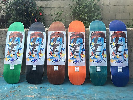PRIME MARK GONZALES X JASON LEE "GONZ BOWIE" OG SHAPE - Image 2