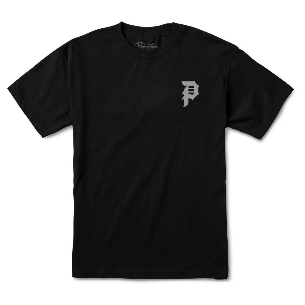 PRIMITIVE DOOM T-SHIRT BLACK - Image 2