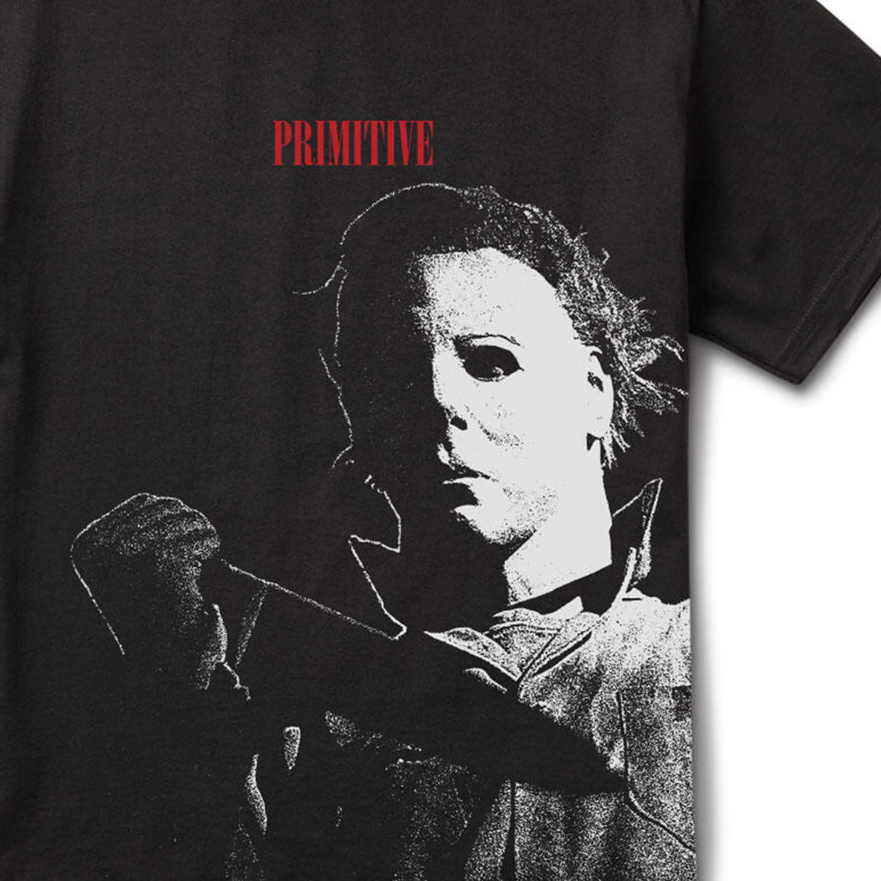PRIMITIVE SLASHER HEAVYWEIGHT TEE BLACK - Image 2