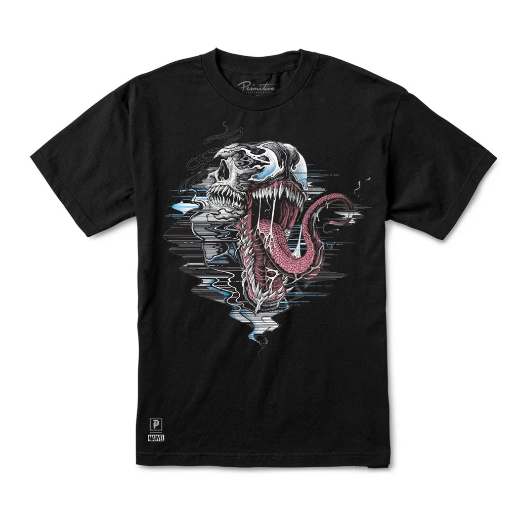 PRIMITIVE VENOM OVERSIZED T-SHIRT BLACK