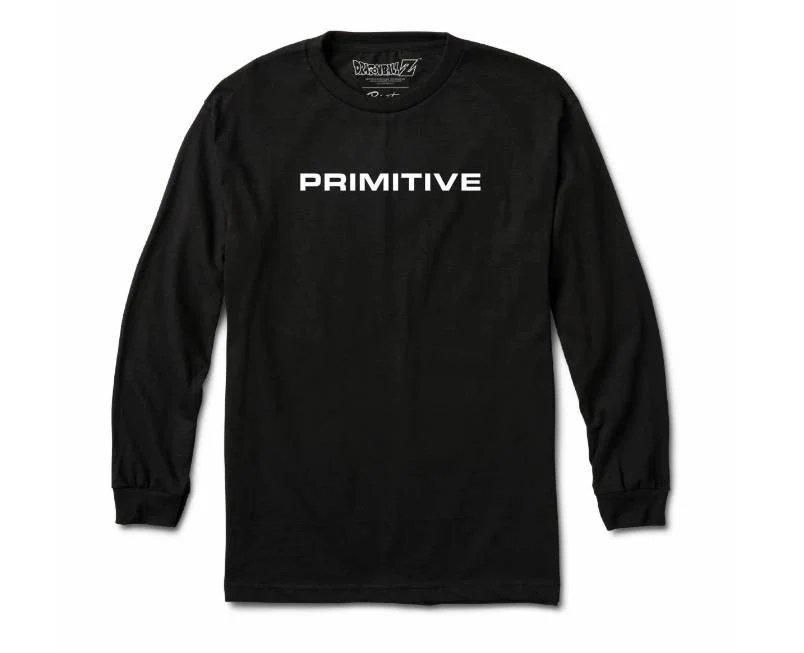 PRIMITIVE X DBZ GOKU POWER UP LS BLACK - Image 2