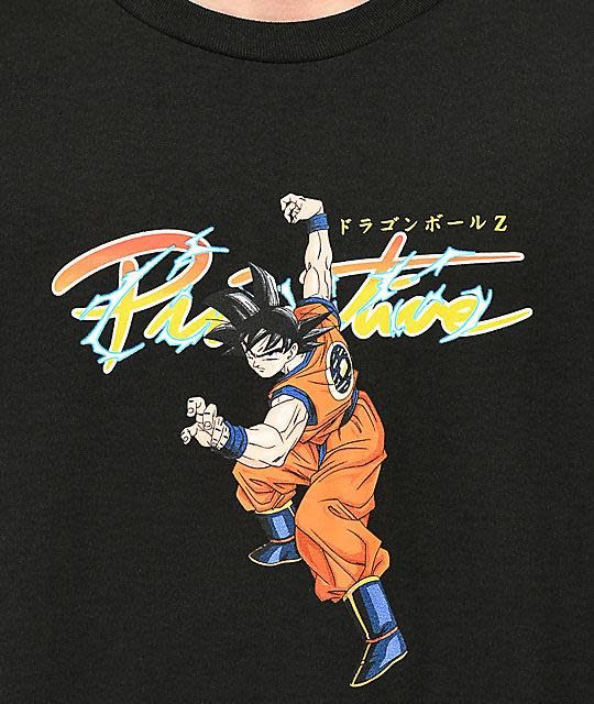 PRIMITIVE X DRAGONBALL Z NUEVO GOKU T-SHIRT BLACK - Image 2