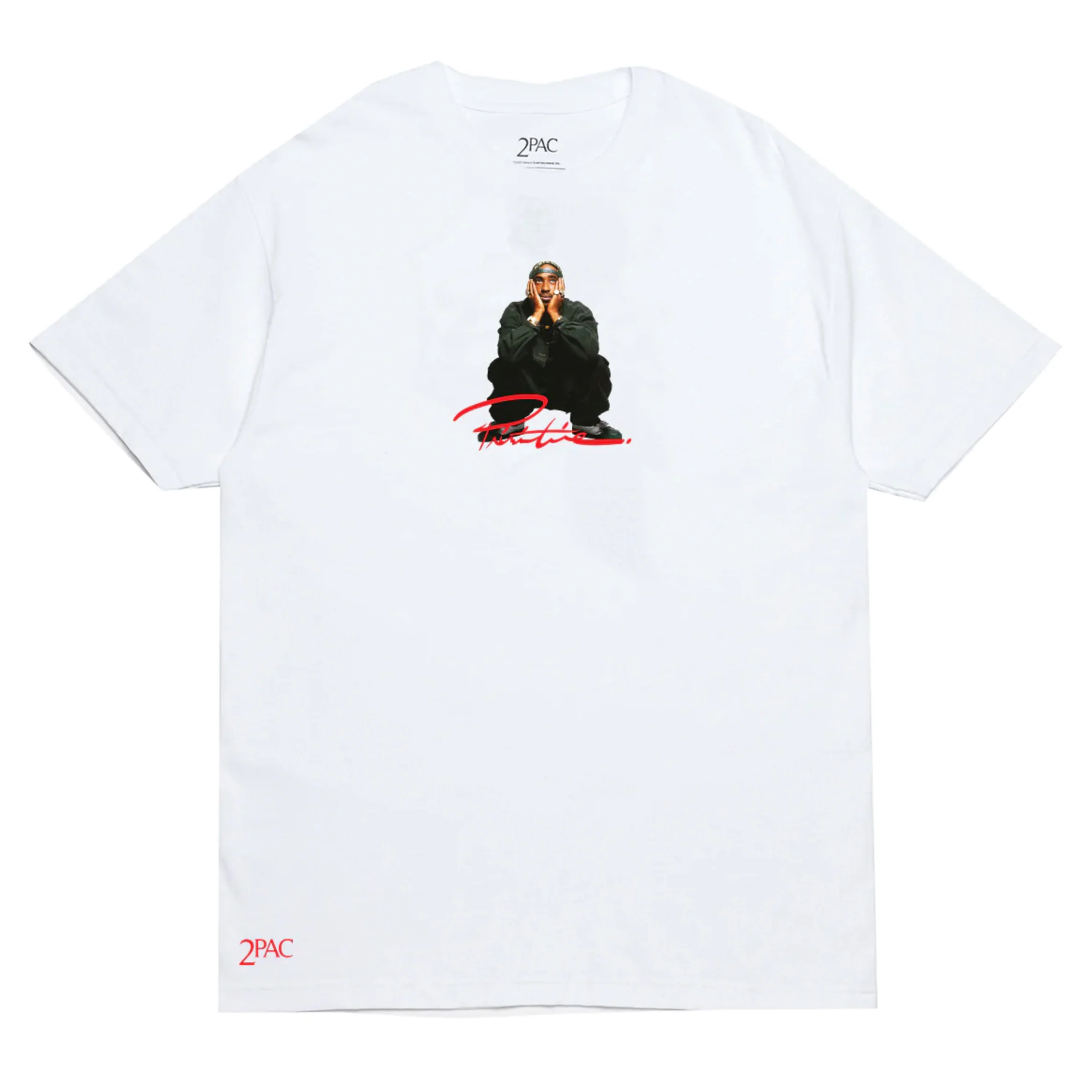 PRIMITIVE X TUPAC SHAKUR TEE WHITE