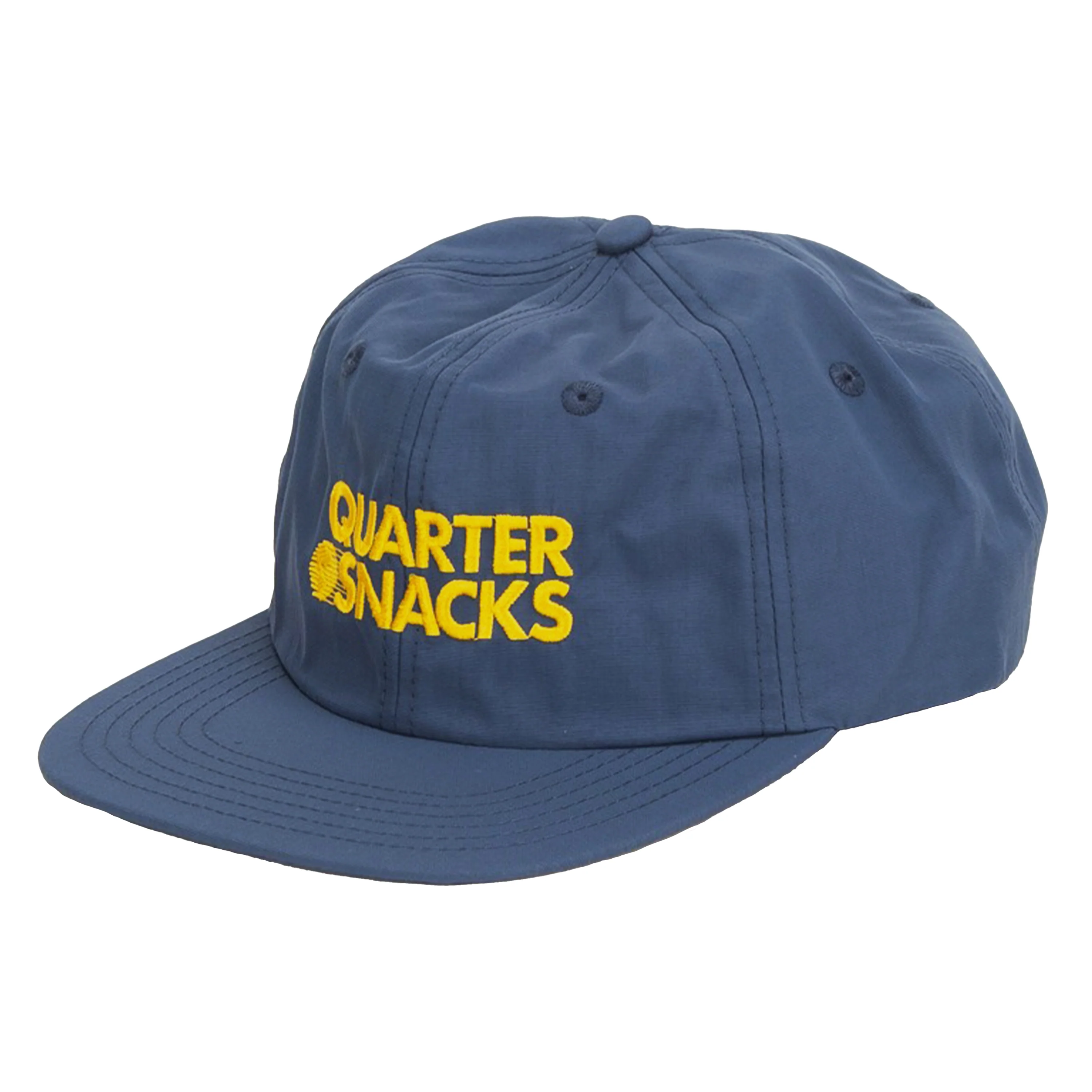 QUARTERSNACKS NYLON JOURNALIST CAP NAVY