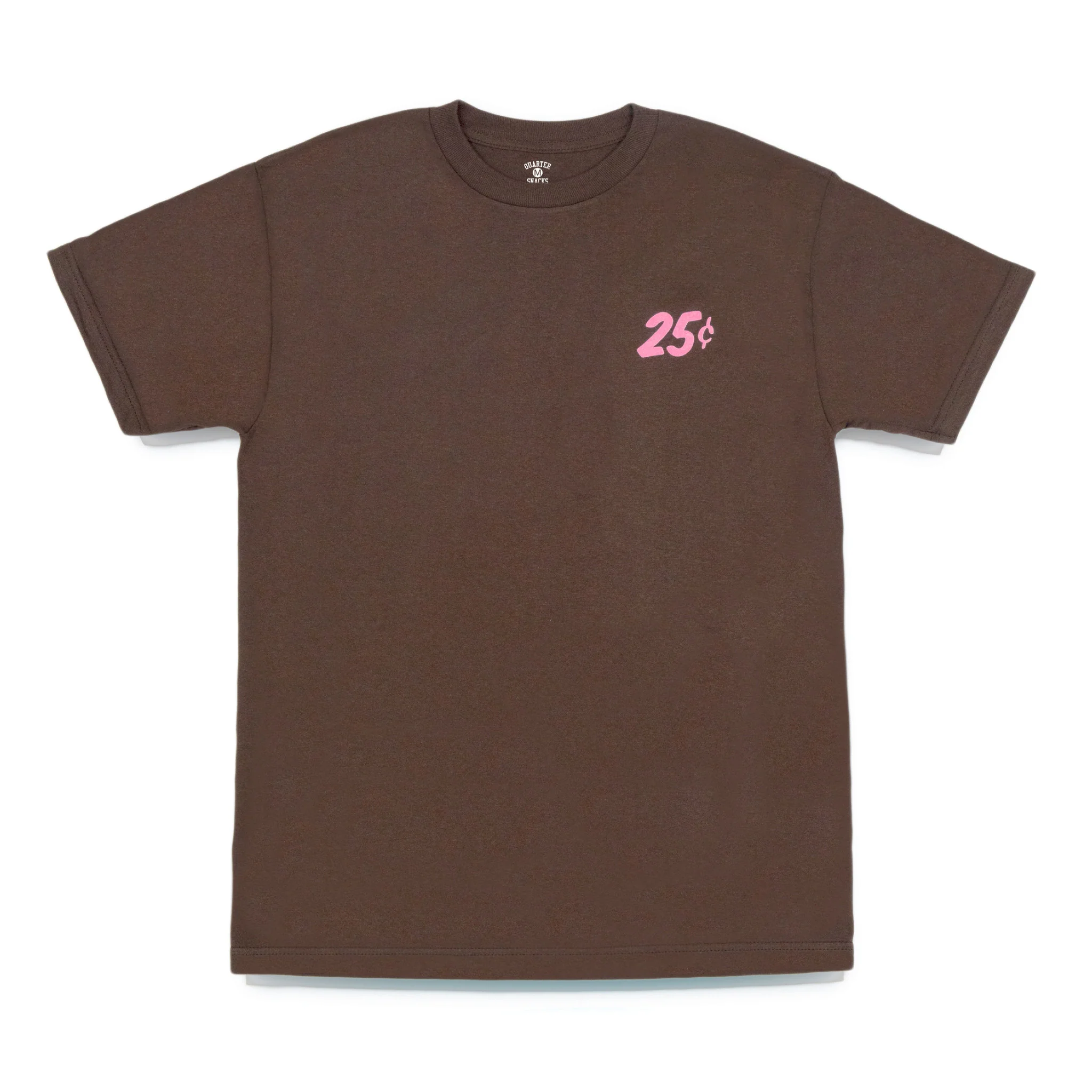 QUARTERSNACKS SNACKMAN T-SHIRT DARK CHOCOLATE - Image 2