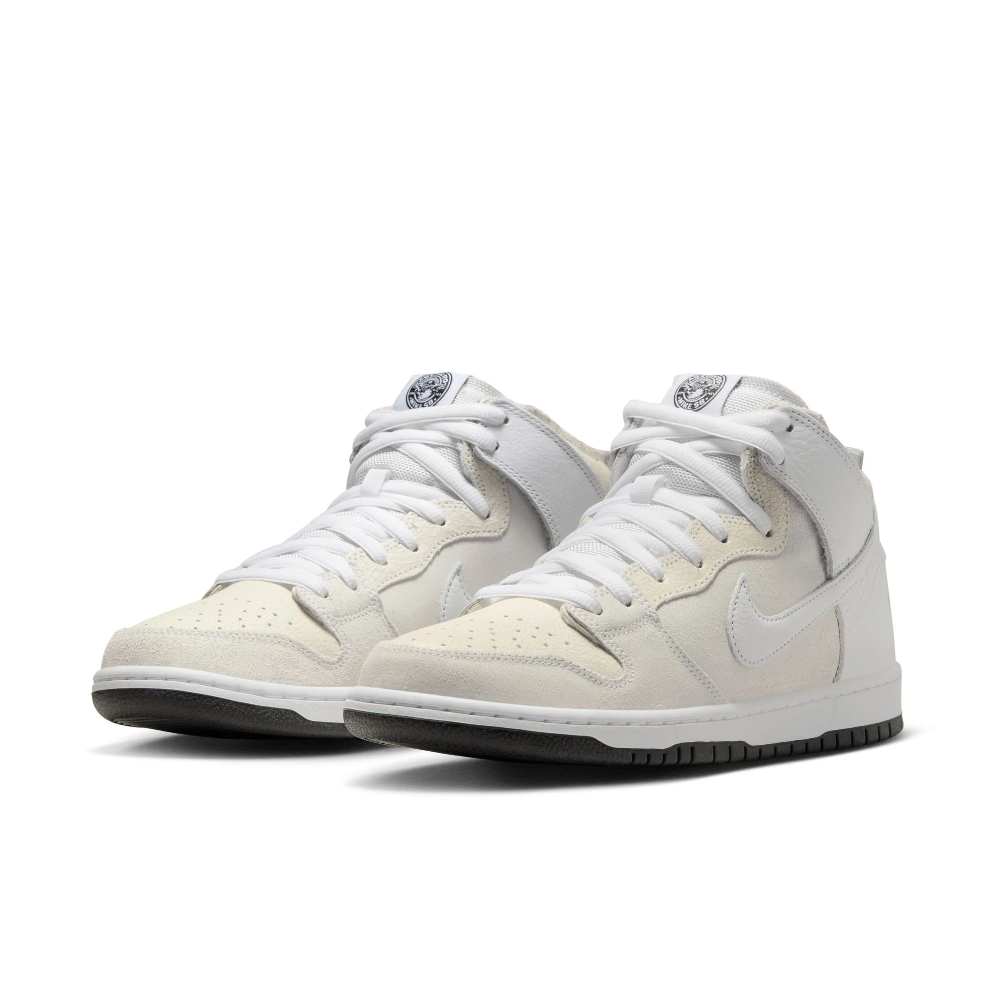 NIKE SB X ANTIHERO DUNK HIGH WHITE / WHITE-BLACK - Image 2