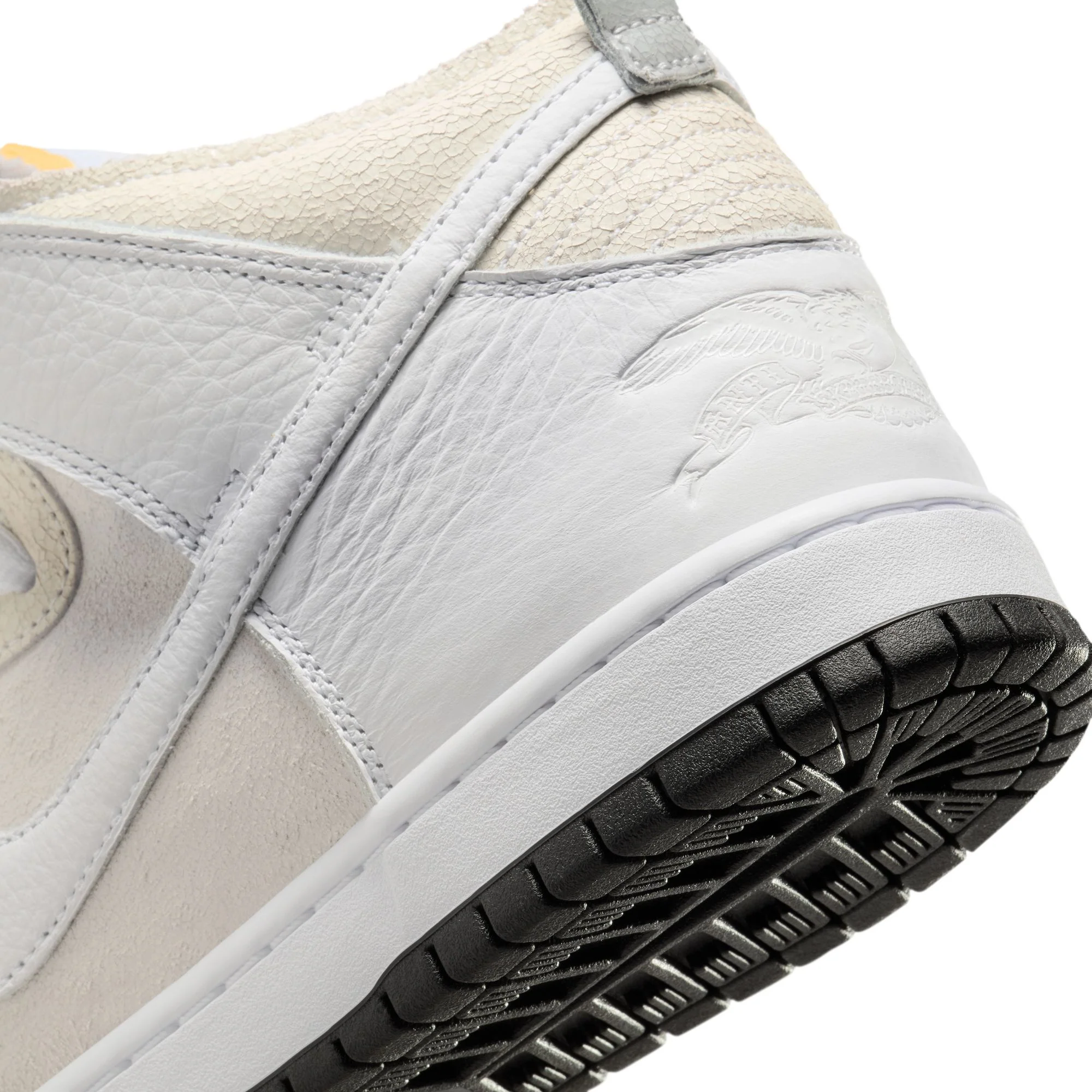 NIKE SB X ANTIHERO DUNK HIGH WHITE / WHITE-BLACK - Image 8