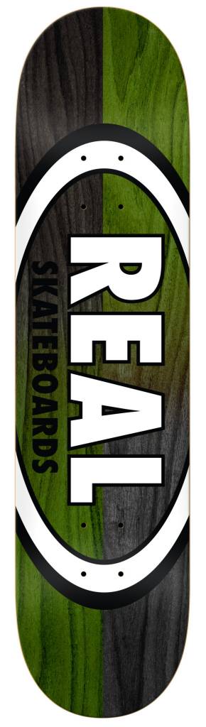REAL SKATEBOARDS DOUBLE DIP OVAL 8.75