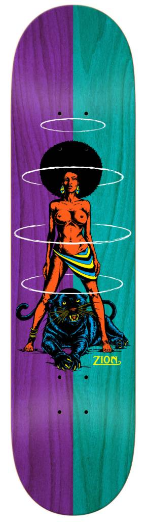 REAL ZION QUEEN 8.06 SPLIT STAIN