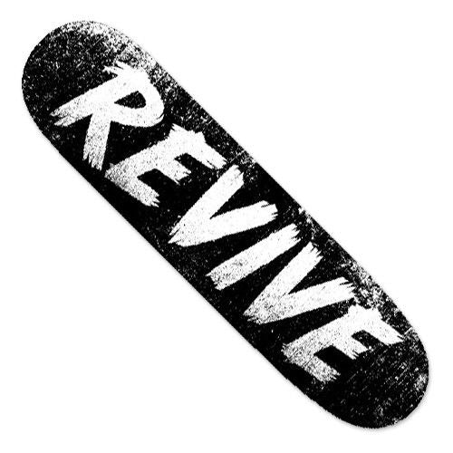 REVIVE SKATEBOARDS BLACK / WHITE SKETCH