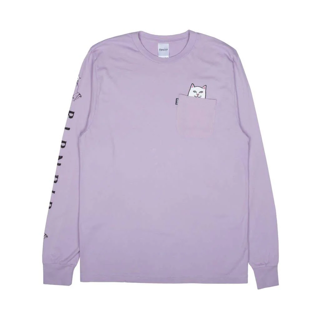 RIP N DIP LORD NERMAL LONG SLEEVE LAVENDER