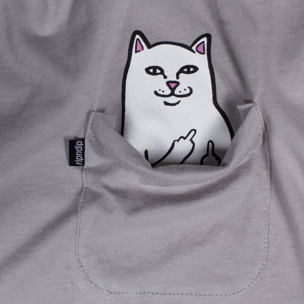 RIP N DIP LORD NERMAL POCKET TEE COOL GREY - Image 2