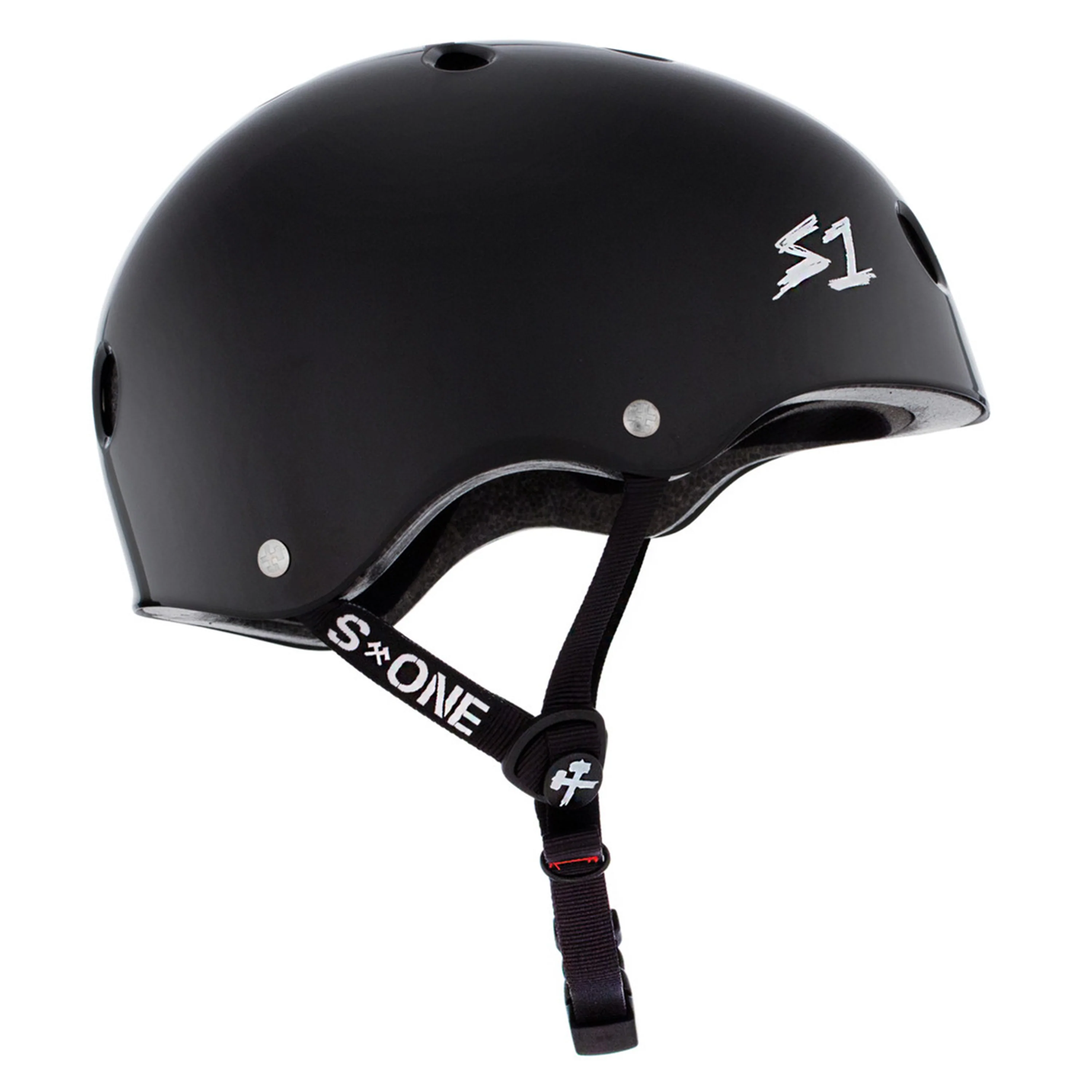 S1 LIFER BLACK GLOSS HELMET - Image 2