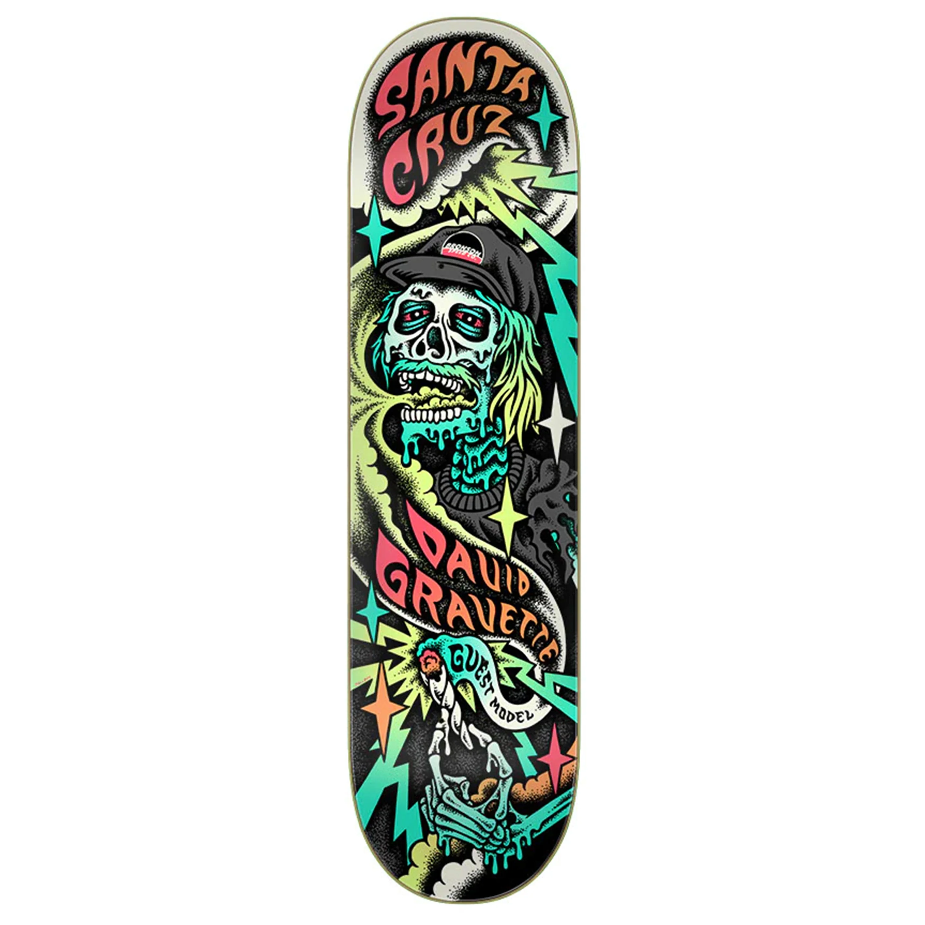 SANTA CRUZ GRAVETTE HIPPIE SKULL
