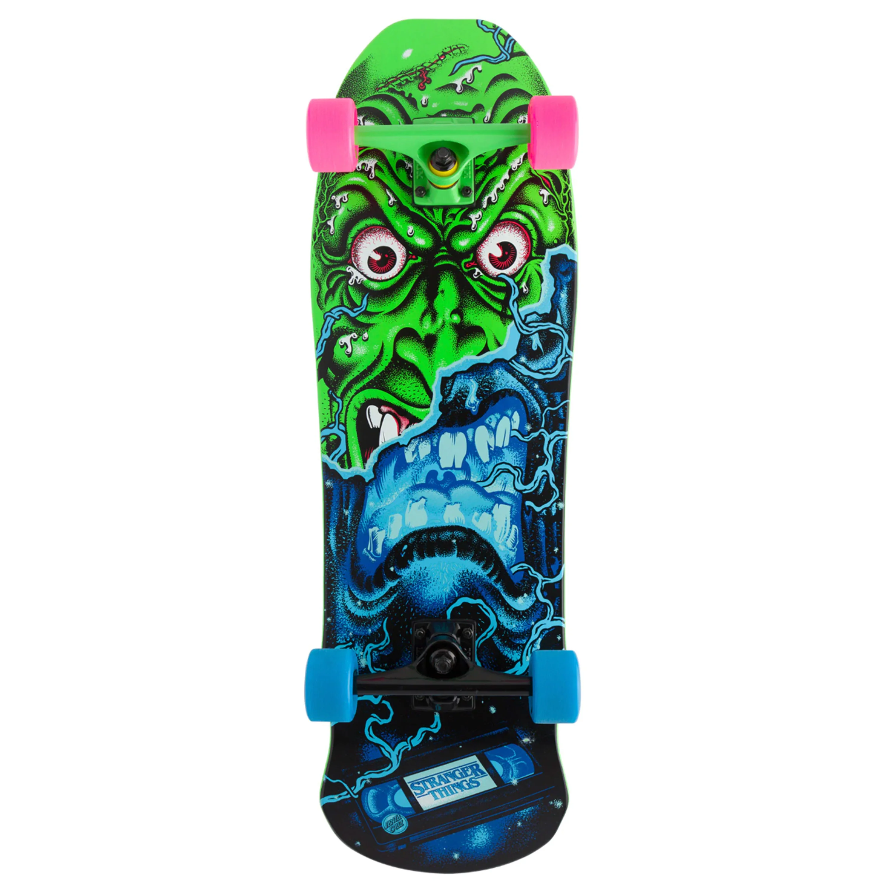 SANTA CRUZ X STRANGER THINGS ROSKOPP FACE 80S CRUISER