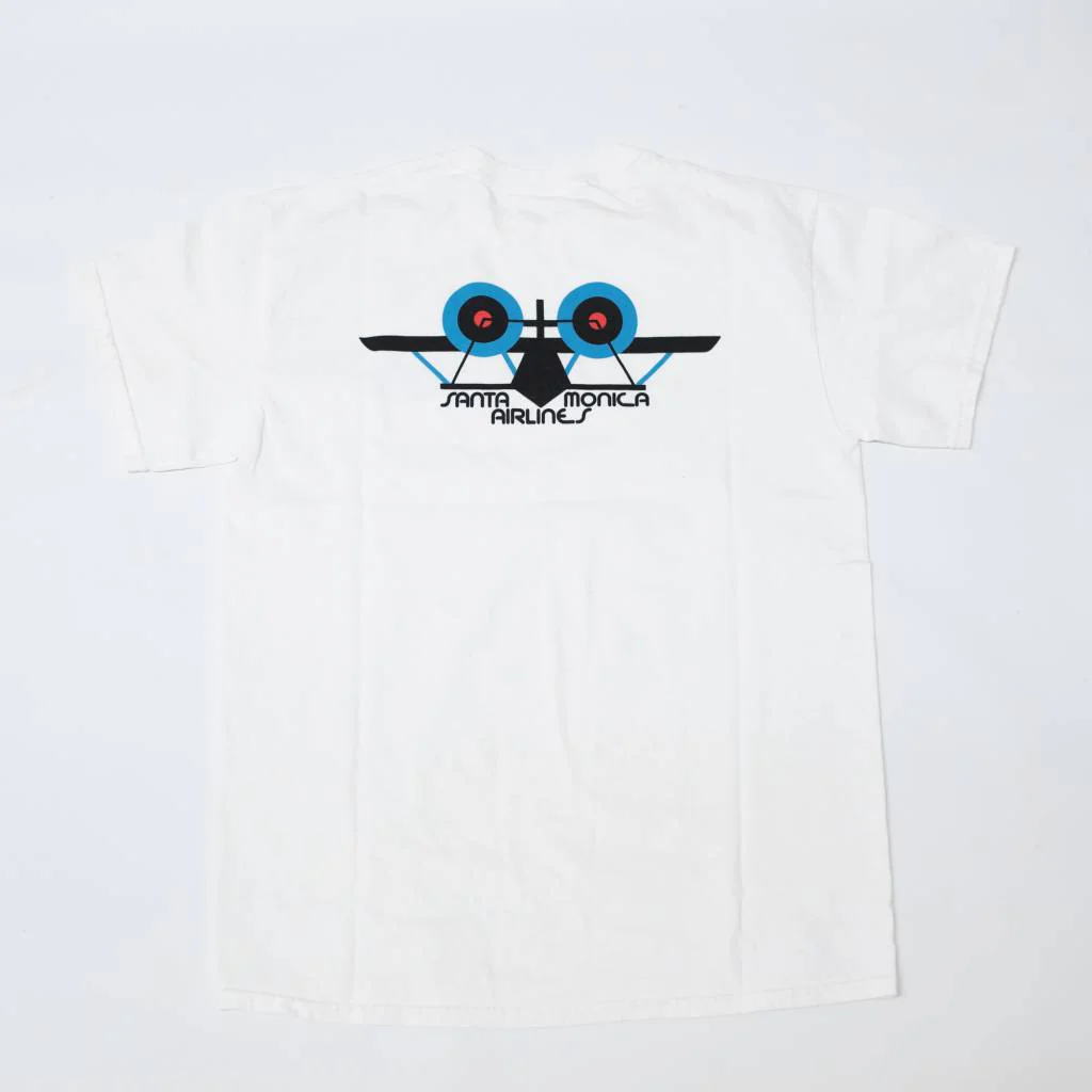 SMA OG AIRPLANE LOGO T-SHIRT WHITE - Image 2