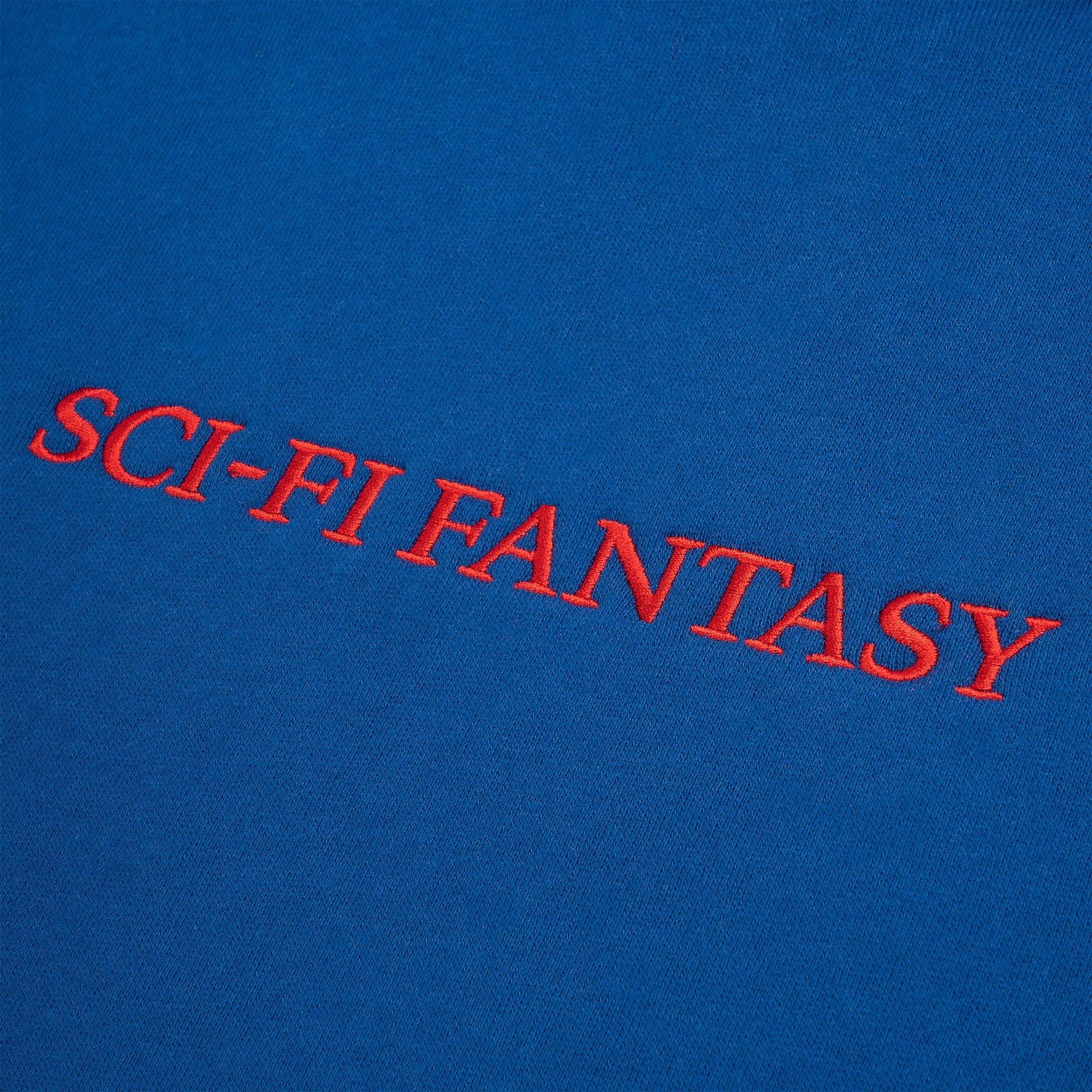 SCI-FI FANTASY LOGO HOODIE ROYAL - Image 2