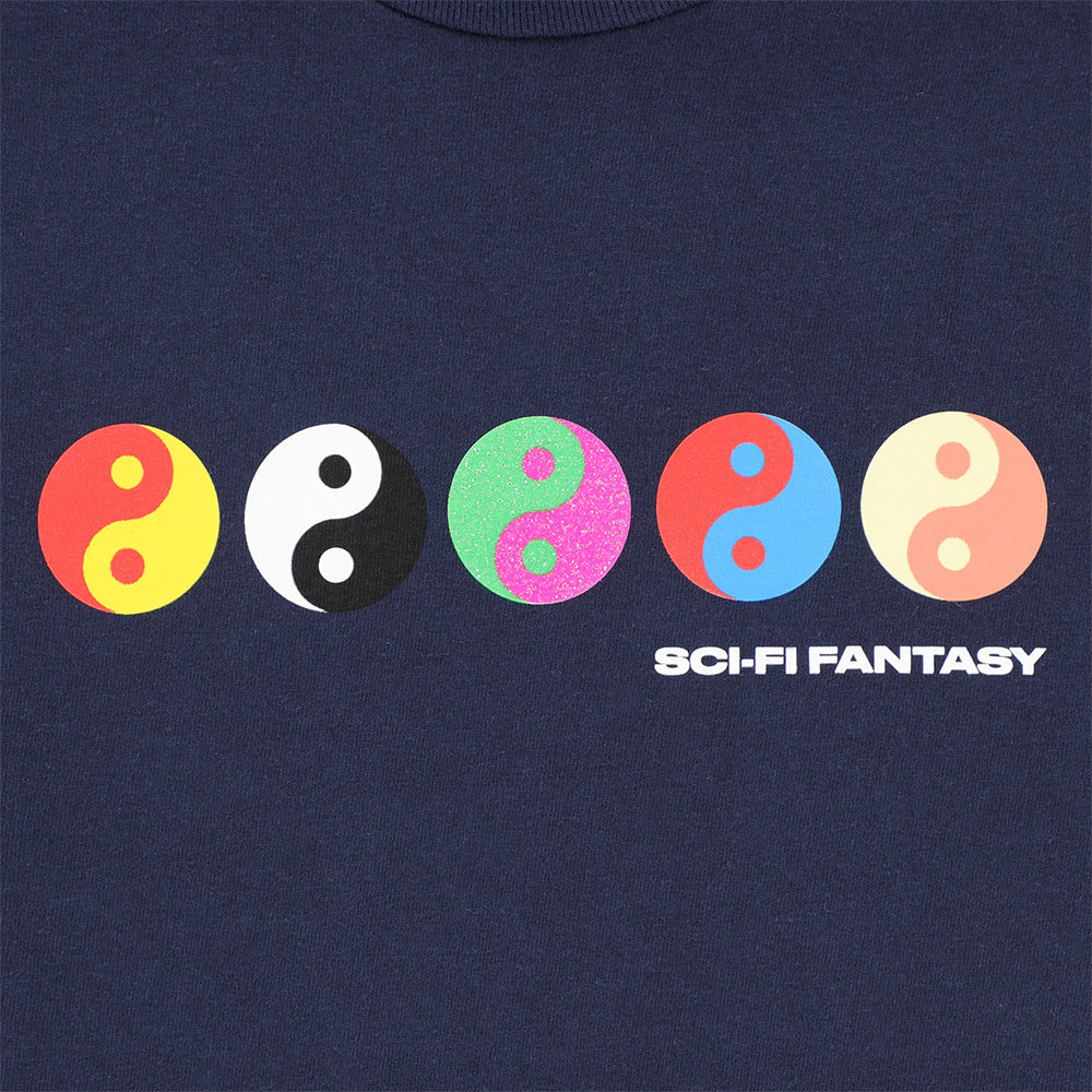 SCI-FI FANTASY YIN-YANG TEE DARK NAVY - Image 2