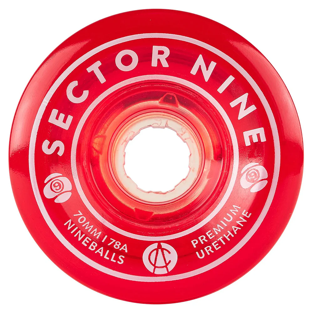 SECTOR 9 NINEBALLS 78A 70MM RED