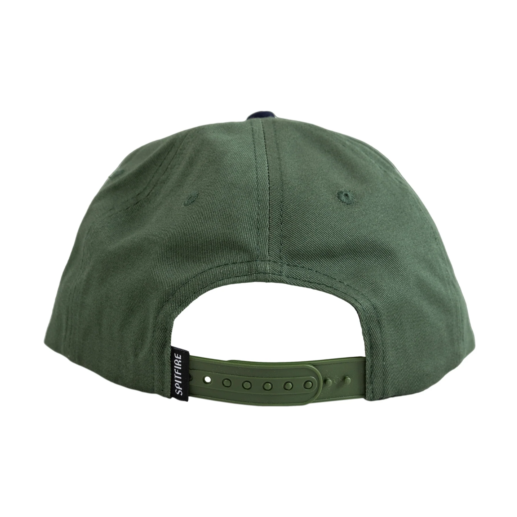 SPITFIRE BIGHEAD FILL SNAPBACK DARK GREEN / RED / GOLD - Image 2