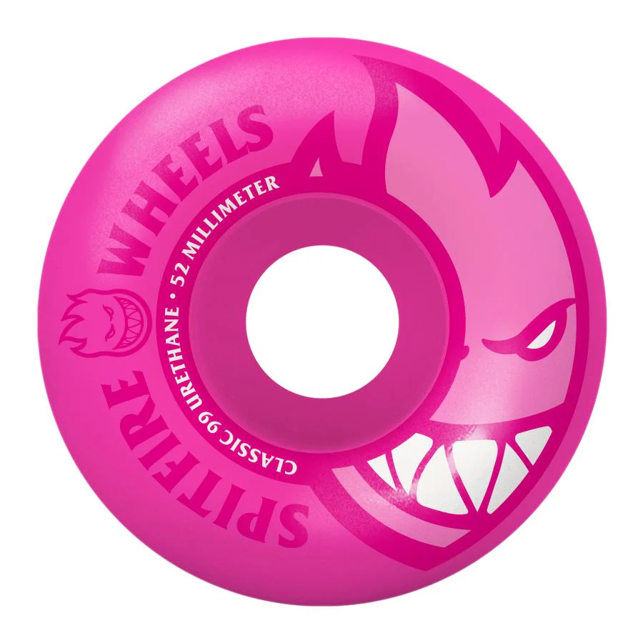 SPITFIRE CLASSIC NEON BIGHEADS 99D 52MM PINK