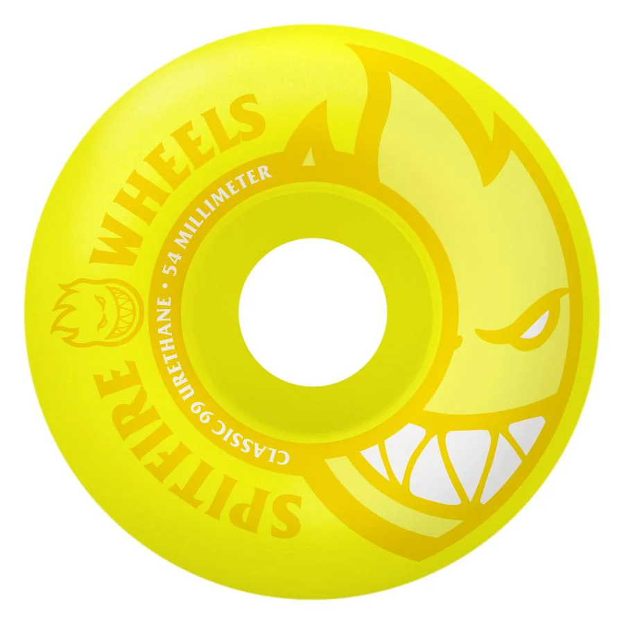 SPITFIRE CLASSIC NEON BIGHEADS 99D 54MM YELLOW