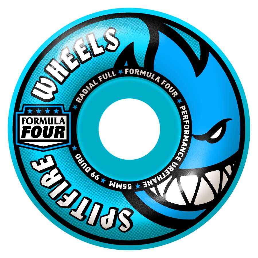 SPITFIRE F4 RADIAL FULL 99D 55MM BLUE