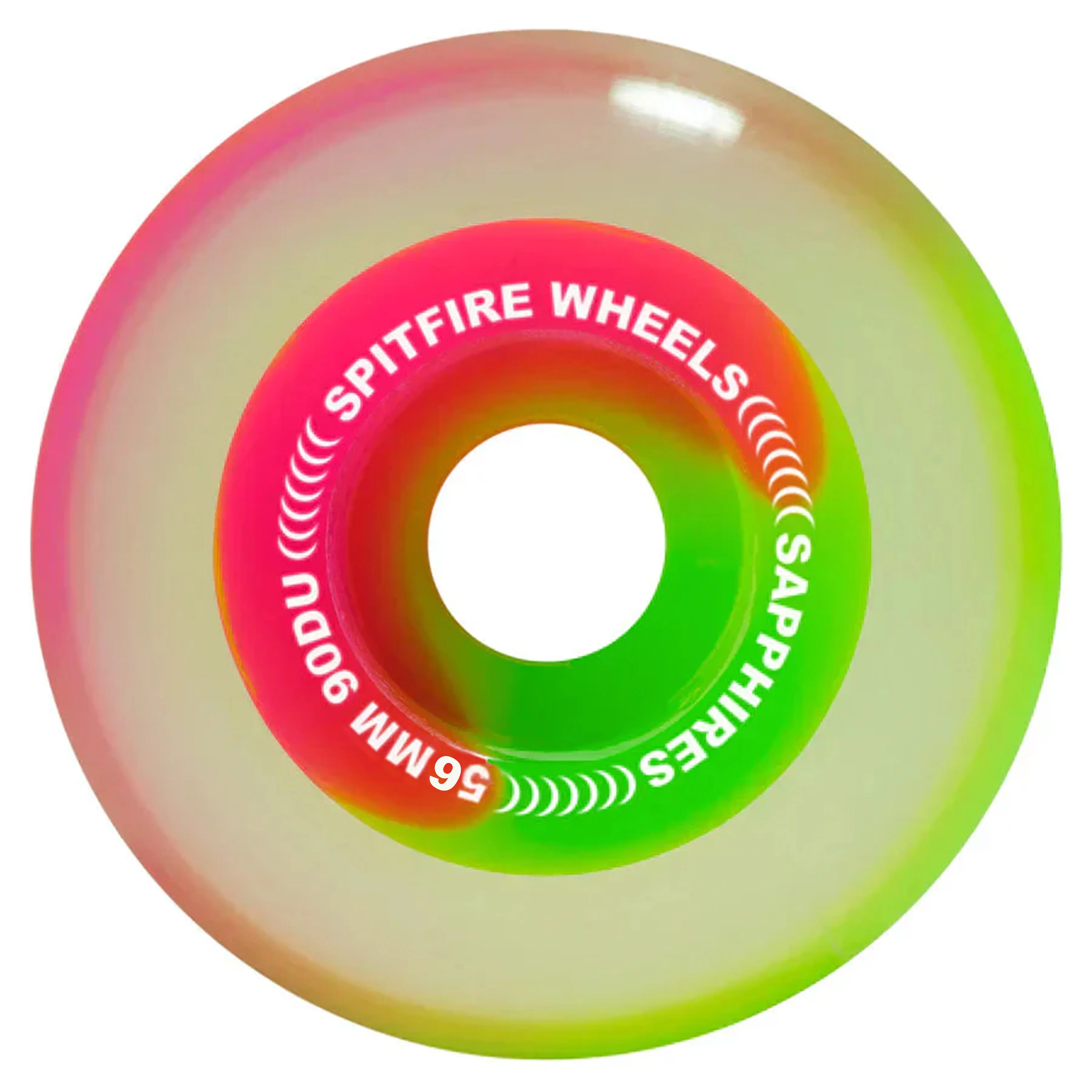 SPITFIRE SAPPHIRES 90D 56MM PINK / GREEN