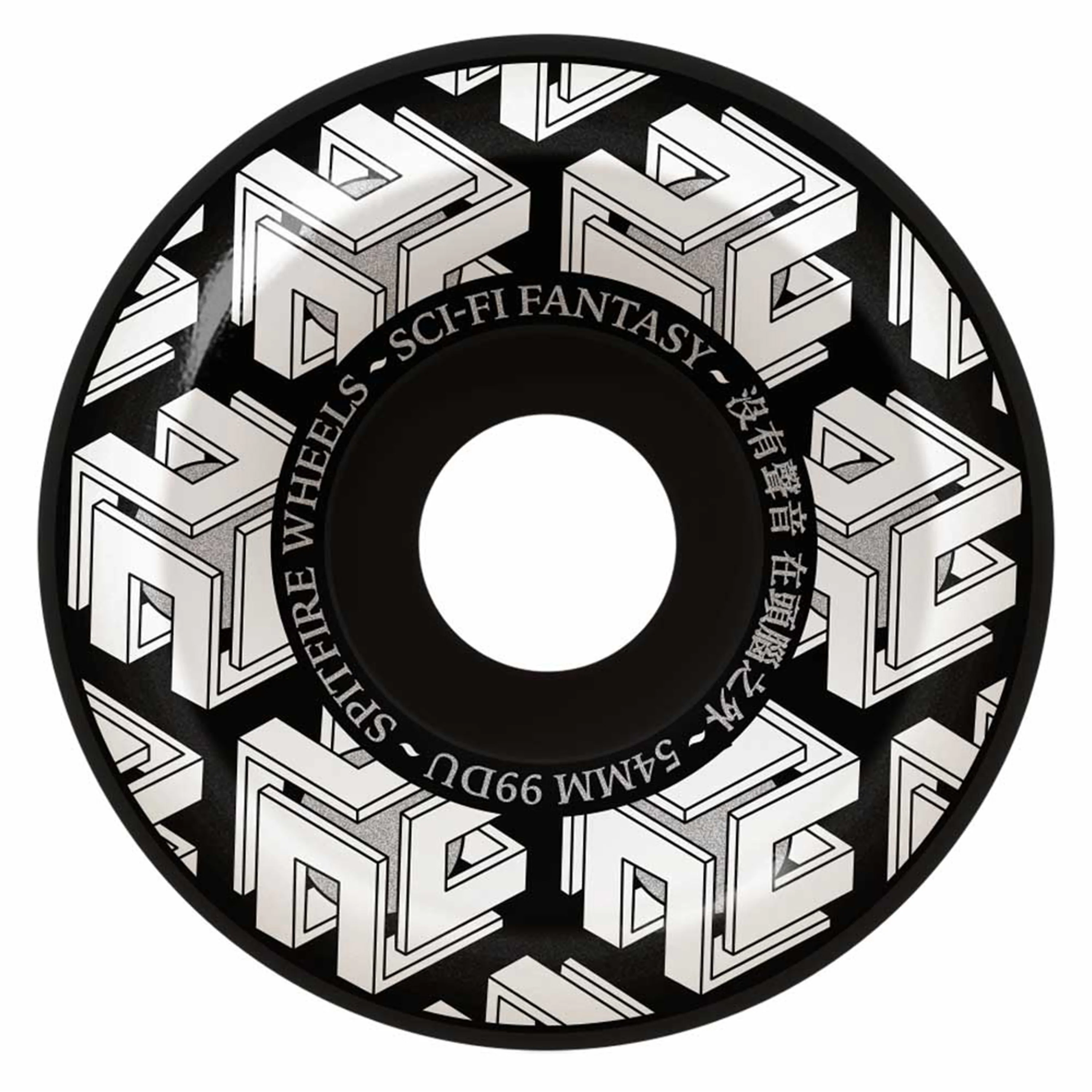 SPITFIRE X SCI-FI FANTASY F4 CONICAL 99D 54MM BLACK