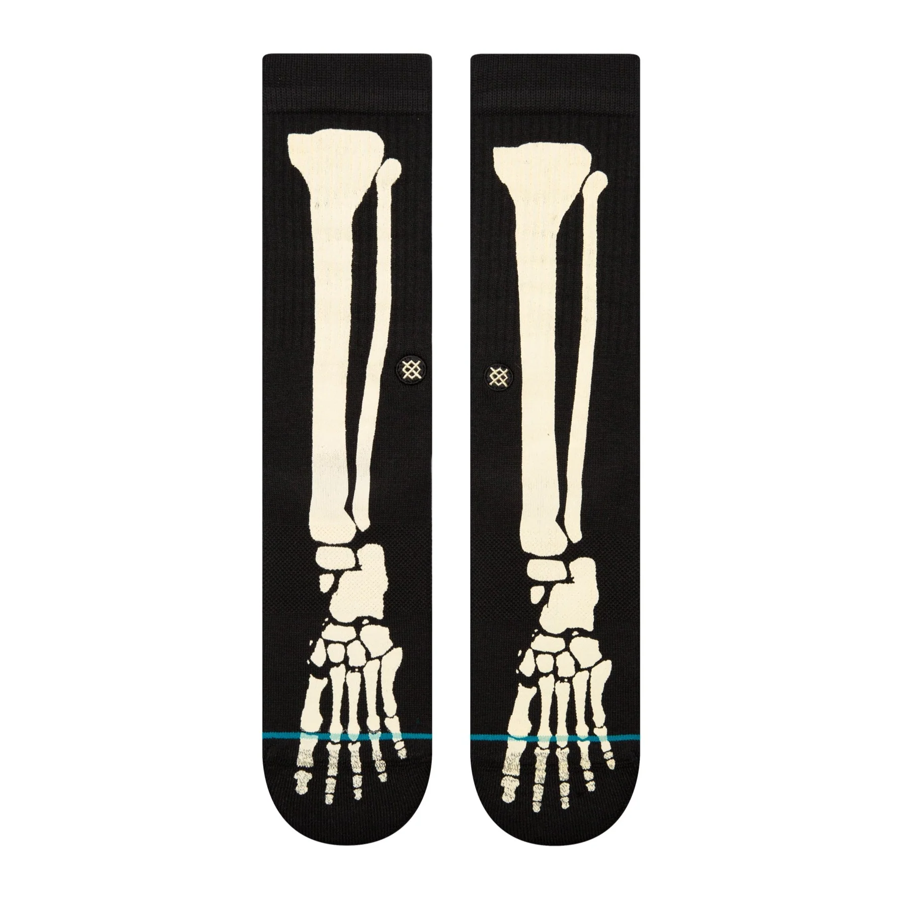 STANCE SOCKS BONEZ BLACK LARGE - Image 2
