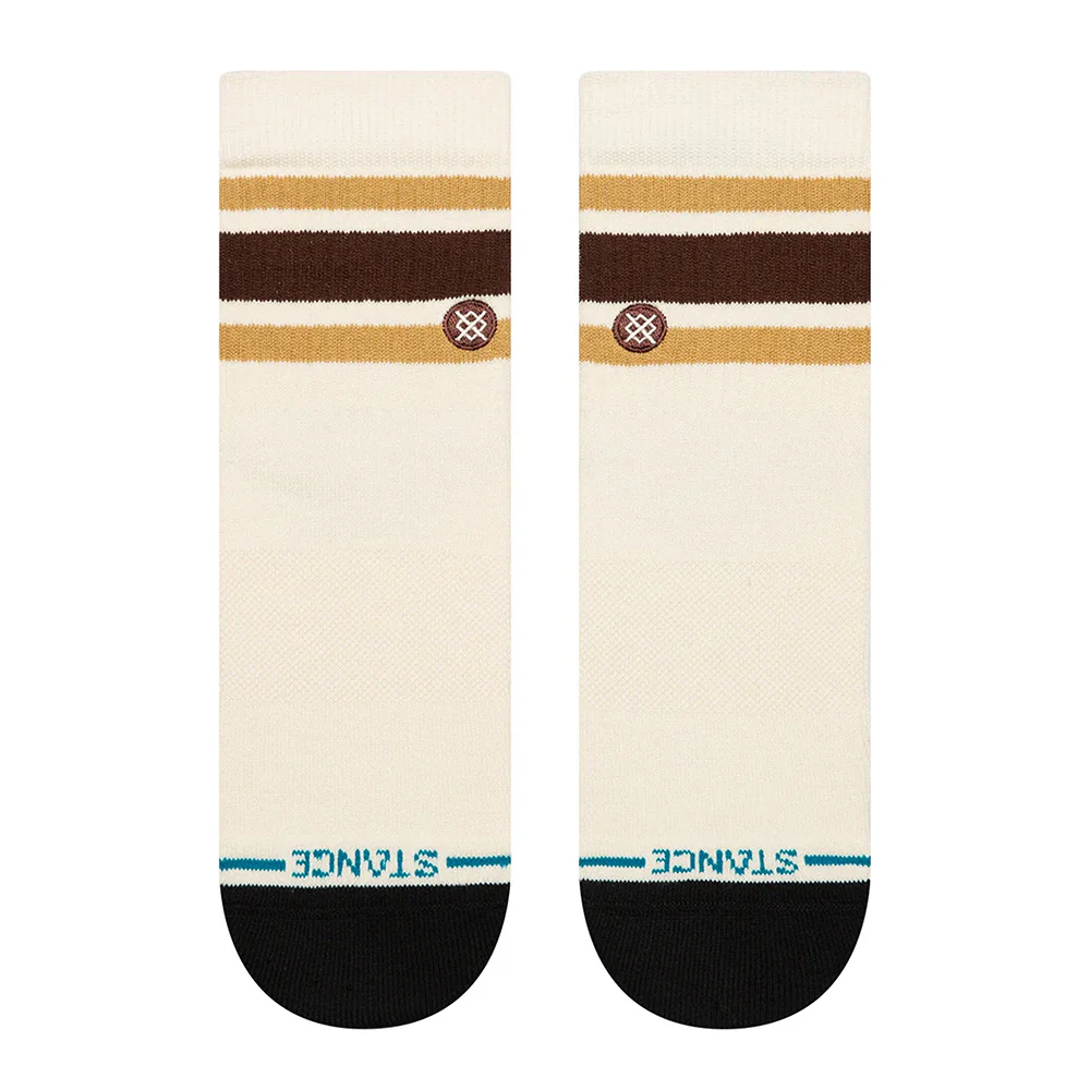 STANCE SOCKS BOYD QUARTER DARK BROWN LARGE - Image 2