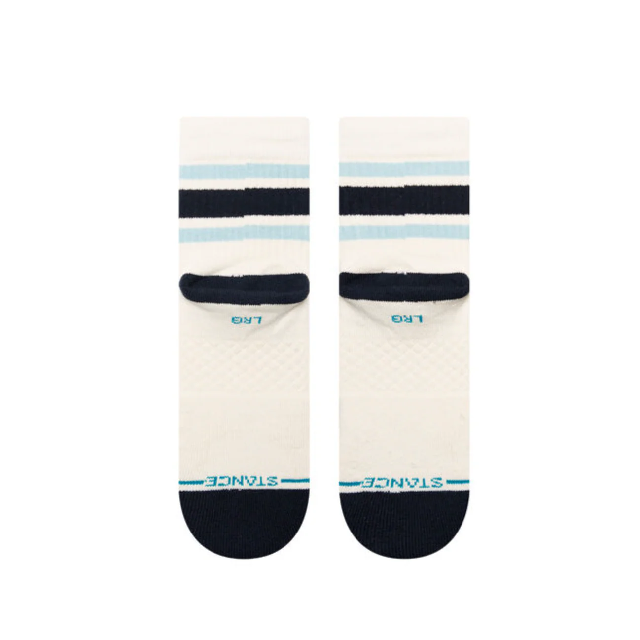STANCE SOCKS BOYD QUARTER VINTAGE WHITE LARGE - Image 3