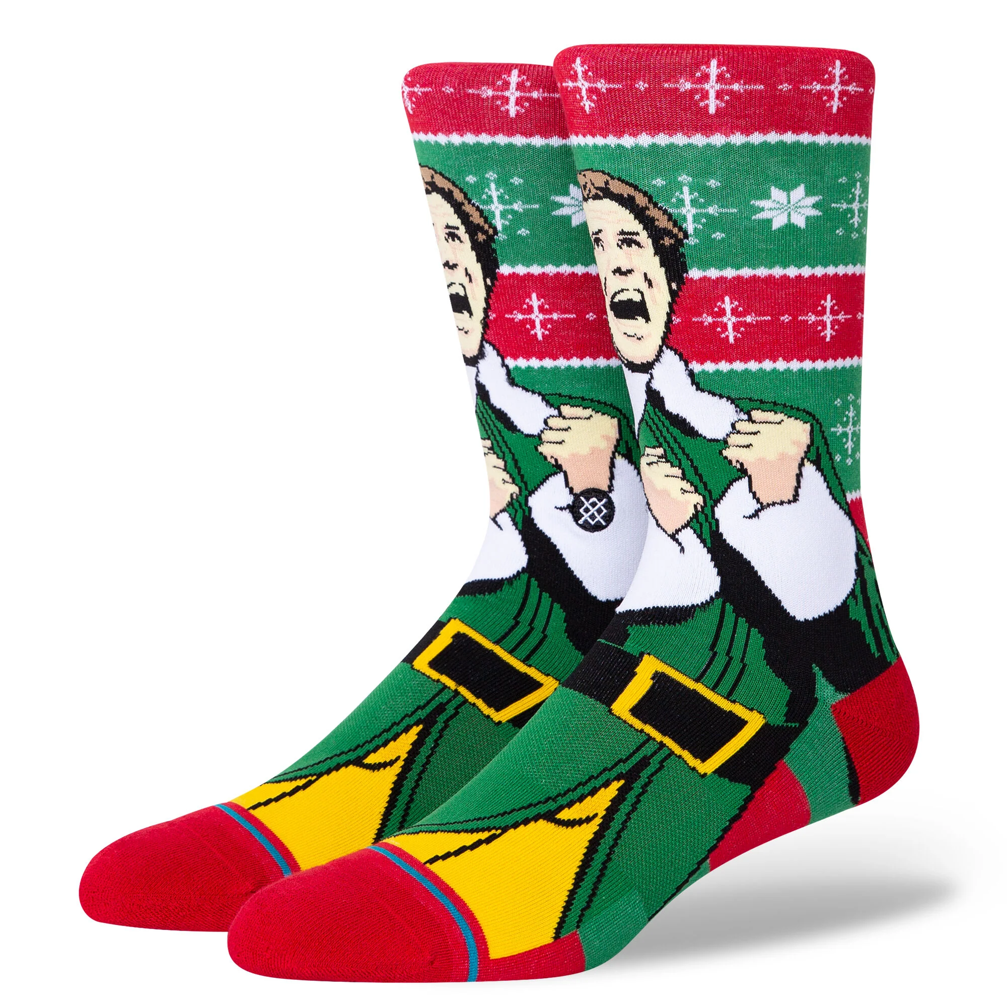 STANCE SOCKS COLD OUTSIDE RED LARGE