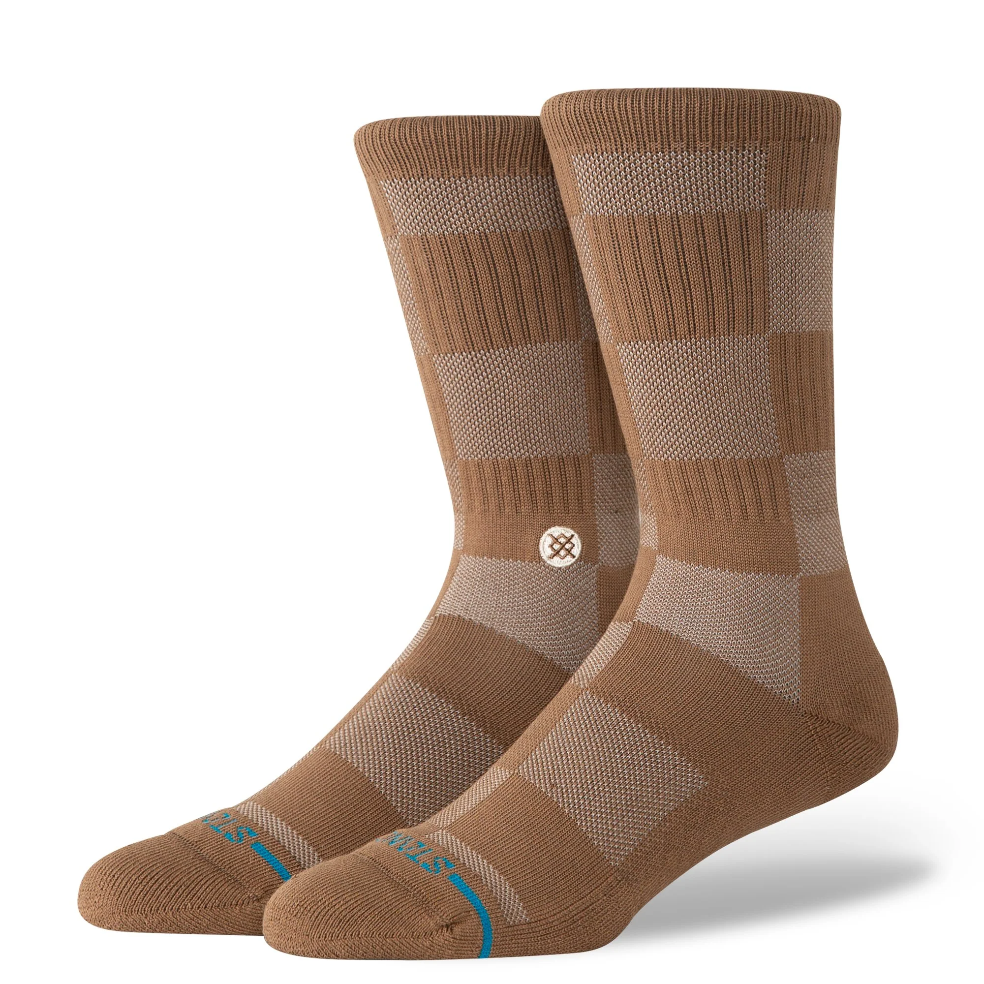 STANCE SOCKS DOWN AND OUT BROWN LARGE