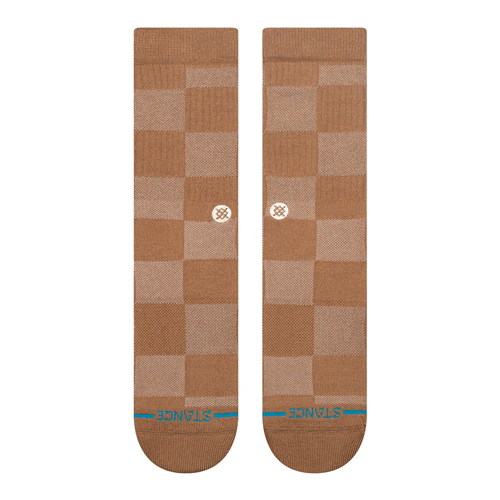 STANCE SOCKS DOWN AND OUT BROWN LARGE - Image 2