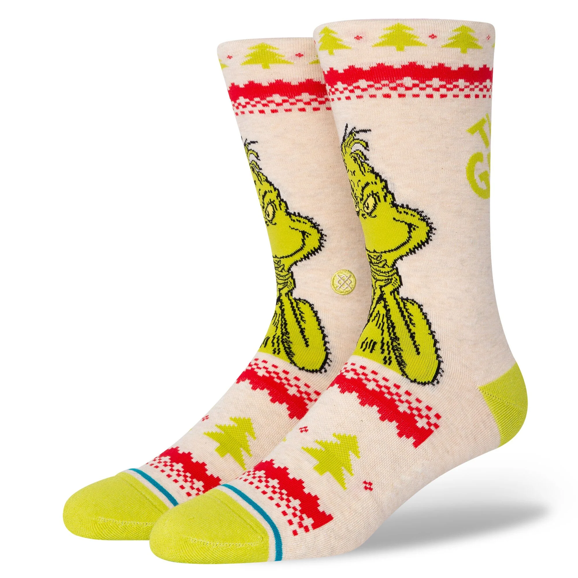 STANCE SOCKS GRINCH SWEATER CANVAS LARGE