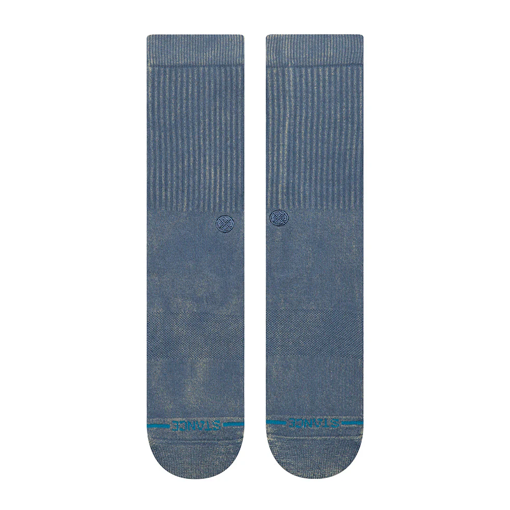 STANCE SOCKS ICON DYED CREW SEA BLUE LARGE - Image 2