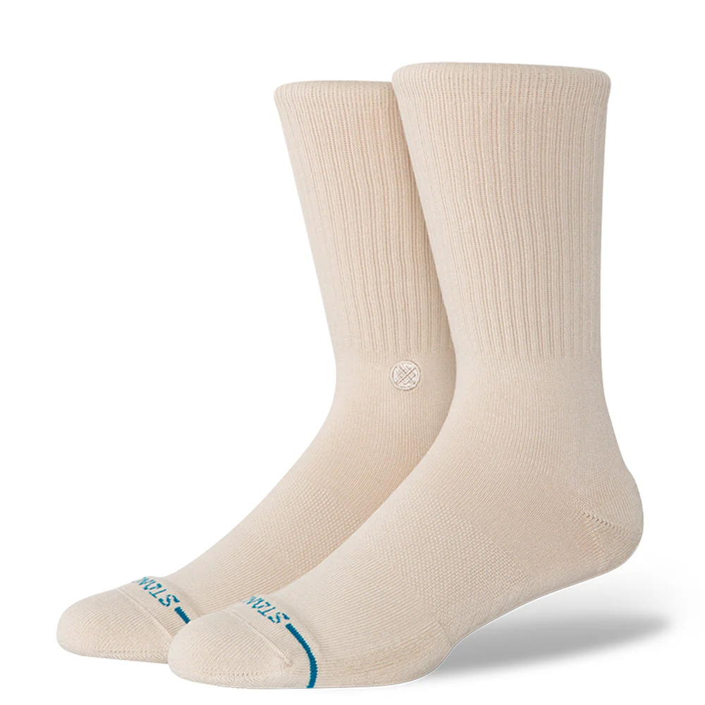 STANCE SOCKS ICON OATMEAL LARGE