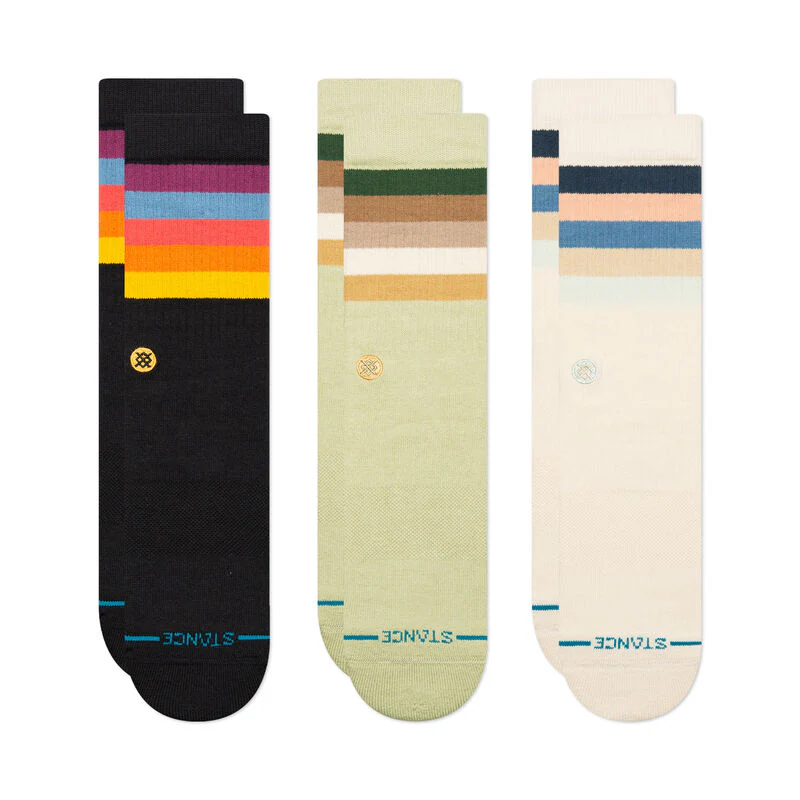STANCE SOCKS MALIBOO 3 PACK MULTI